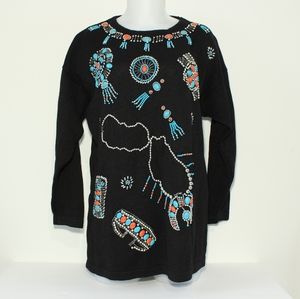 Vintage Beverly Goldberg vibes sweater Large